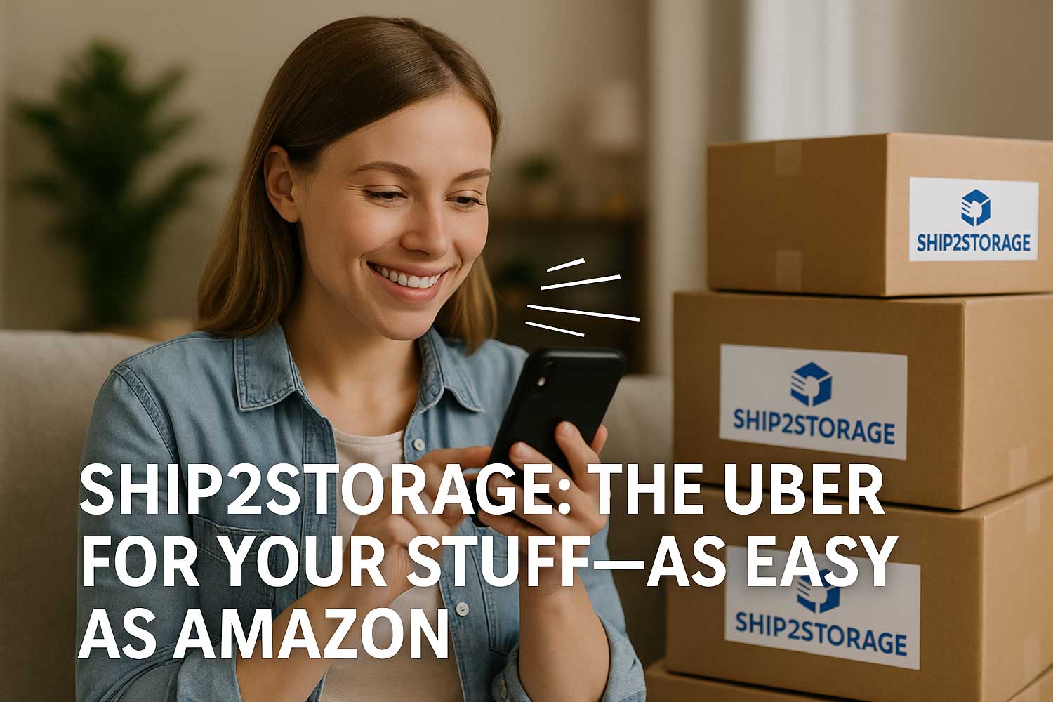 Ship2Storage:  "Uber"  for Your Stuff